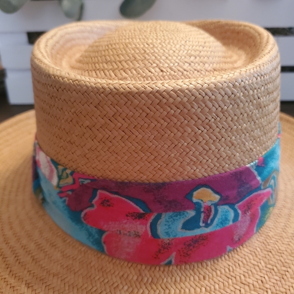 Peter Grimm Panama Women's Straw Beach Hat - Picture 7 of 16